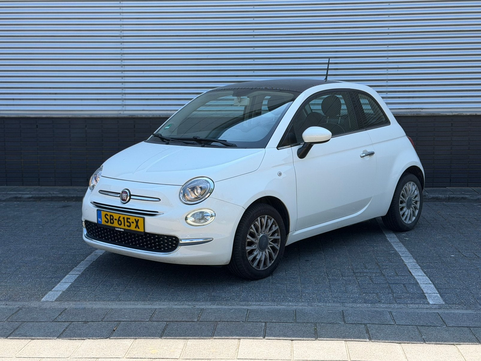 Fiat 500 1.2 Lounge | PANORAMADAK | BLUETOOTH | AIRCO, Auto's, Voorwielaandrijving, 4 cilinders, 840 kg, Leder en Stof