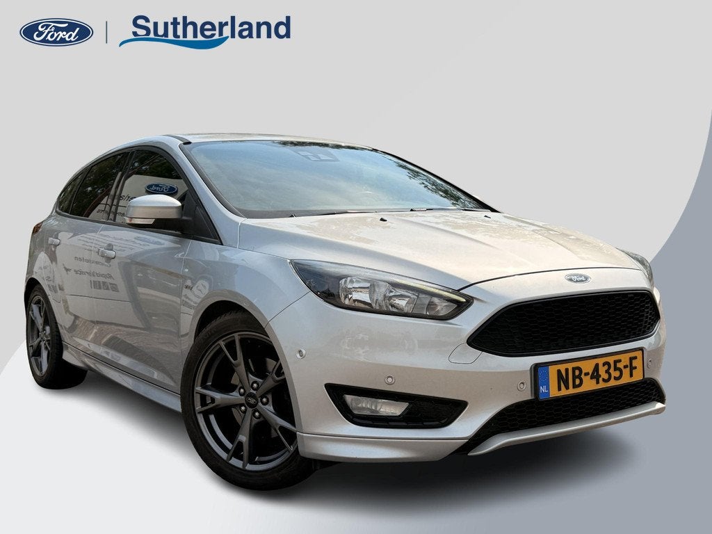 Ford Focus 1.5 Ecboost ST-Line 150pk Achterspoiler | Navigat, Stof, 4 cilinders, 150 pk, Origineel Nederlands