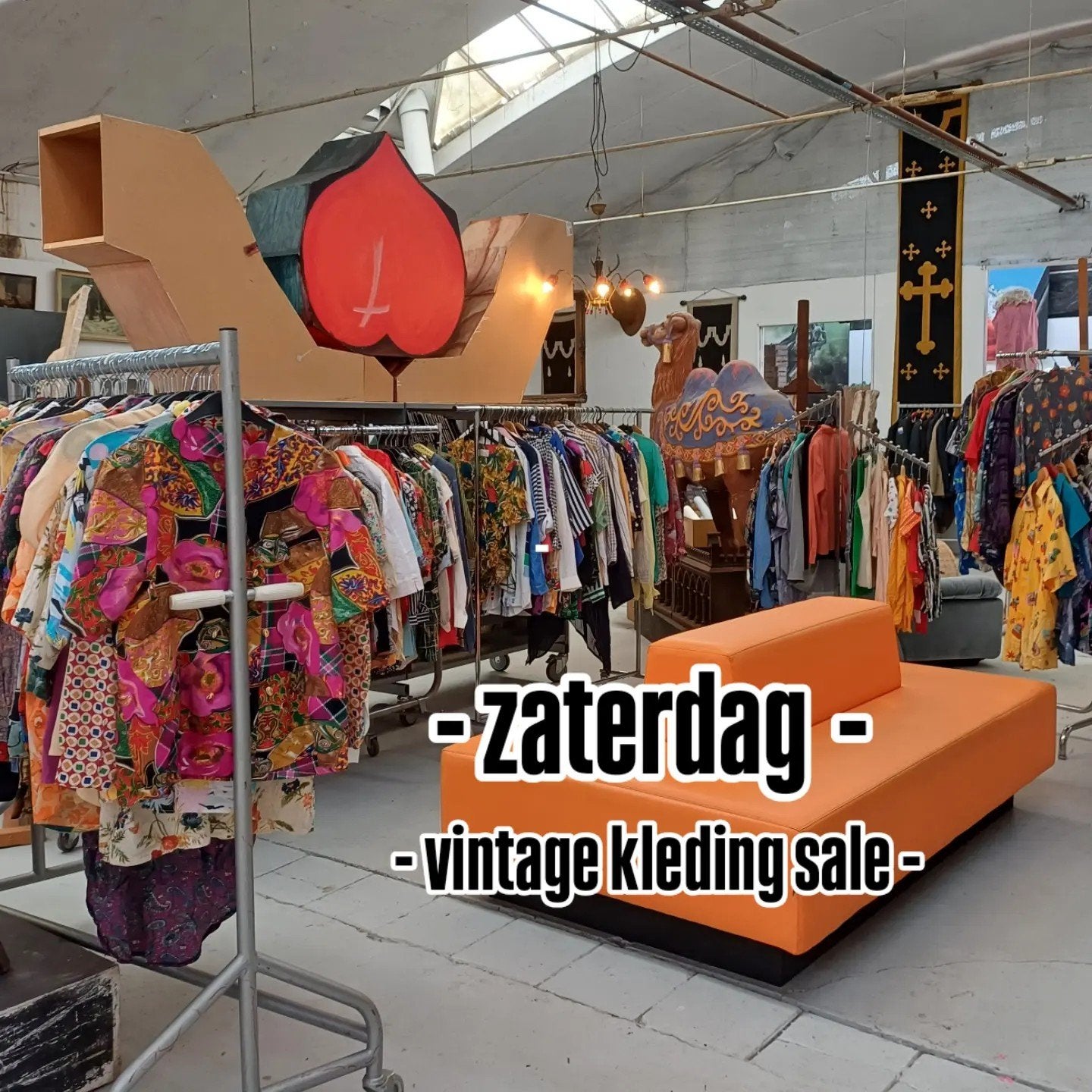 vintage kleding sale, Ophalen, Zo goed als nieuw