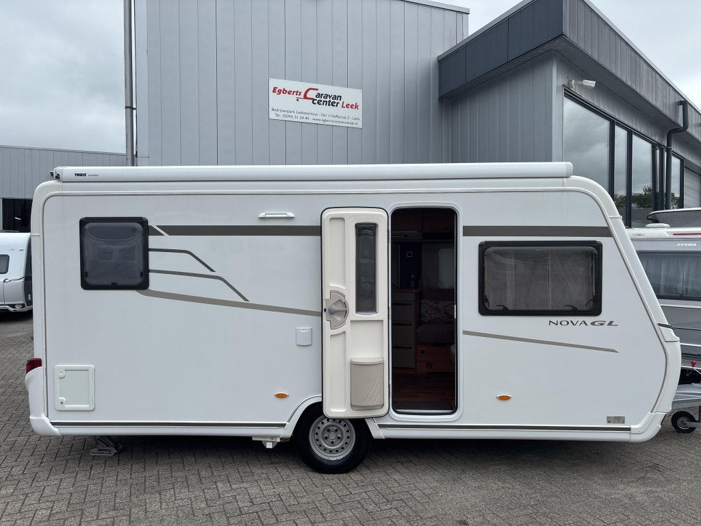 Eriba Nova GL 465 Mover luifel airco Unico, Caravans en Kamperen, Schokbreker, Rondzit, Bedrijf, Overige typen