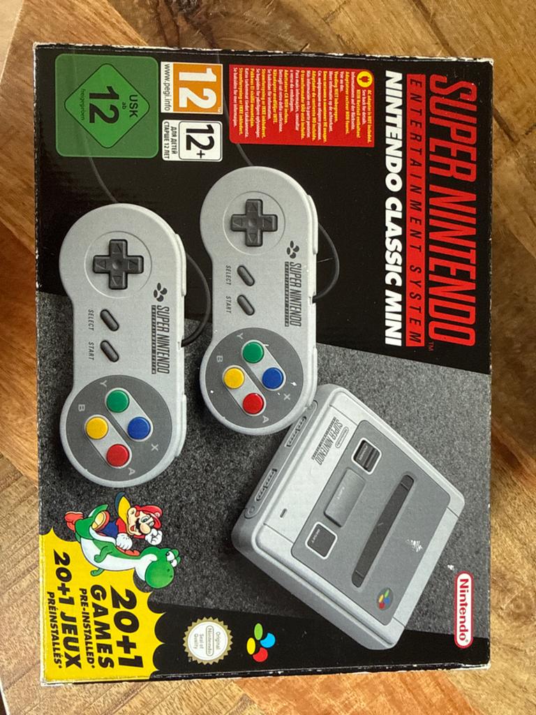 Super Nintendo Classic Mini in originele doos, Spelcomputers en Games, Spelcomputers | Nintendo Super NES, Ophalen of Verzenden