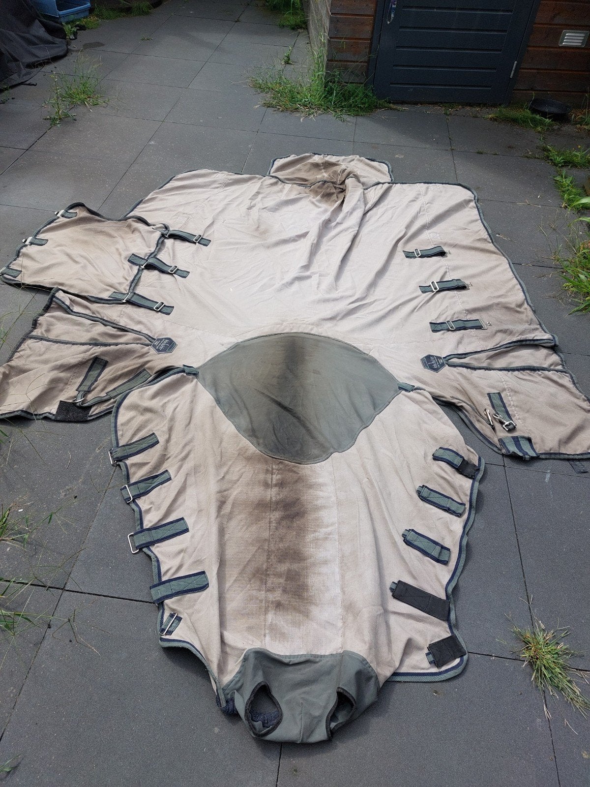 Felix buhler eczeemdeken ribstop combo maat 145, Dieren en Toebehoren, Meerkleurig, Gebruikt, Overige merken, 0 g