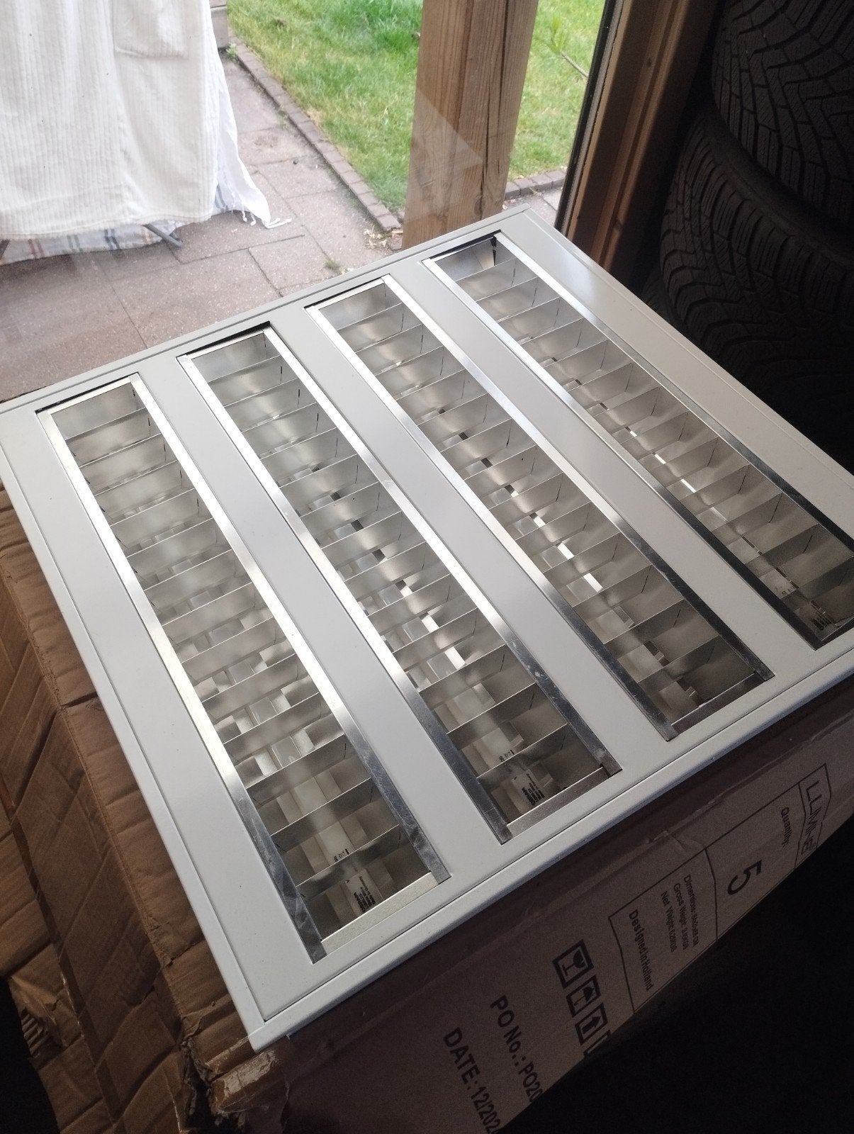 18 Nieuwe Lumin 8 LED tl bakken 60x60cm 4000K, Ophalen, Nieuw