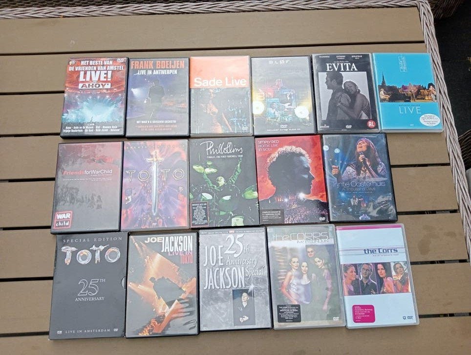 Diverse DVD collectie - Krasvrij en in zeer mooie staat, Ophalen of Verzenden