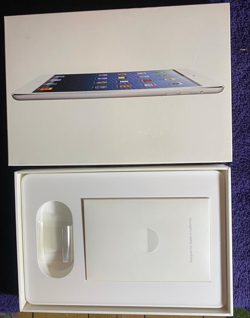 Lege doos iPad mini (1e generatie) 2012, Ophalen of Verzenden, Gebruikt, 8 inch, Apple iPad Mini