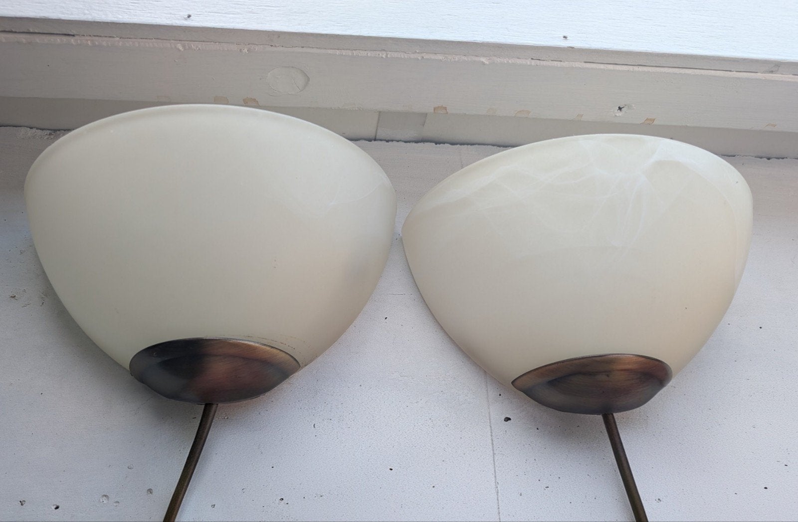 2x Steinhauer wandlamp, Ophalen, Gebruikt, E14 (klein), Glas