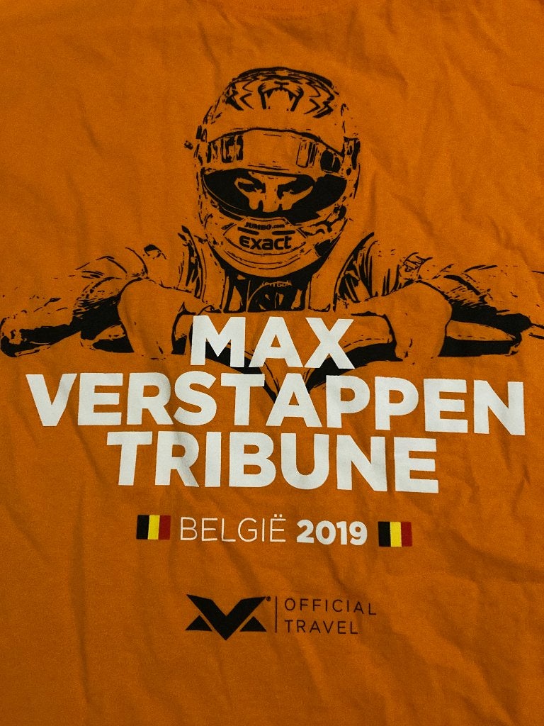 ✅ Max Verstappen T-shirt België 2019 Spa Francorchamps XL, Ophalen of Verzenden, Nieuw, Formule 1