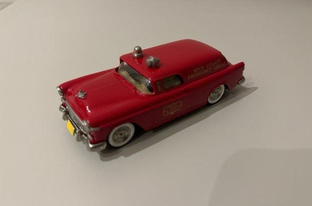 Chevrolet Nomad Brooklin Models Emergency Squad dinky corgi, Ophalen of Verzenden, Zo goed als nieuw, Auto, Overige merken