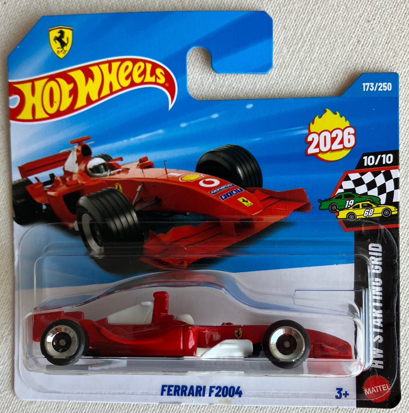 Hot Wheels Ferrari F2004 Hotwheels, Ophalen of Verzenden, Nieuw, Auto