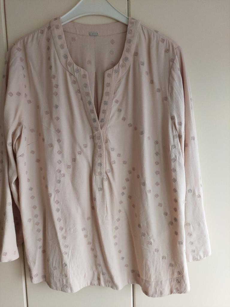 Blouse 3/4 mouw Gustav maat 38, Kleding | Dames, Blouses en Tunieken, Maat 38/40 (M), Beige, Gustav, Ophalen of Verzenden