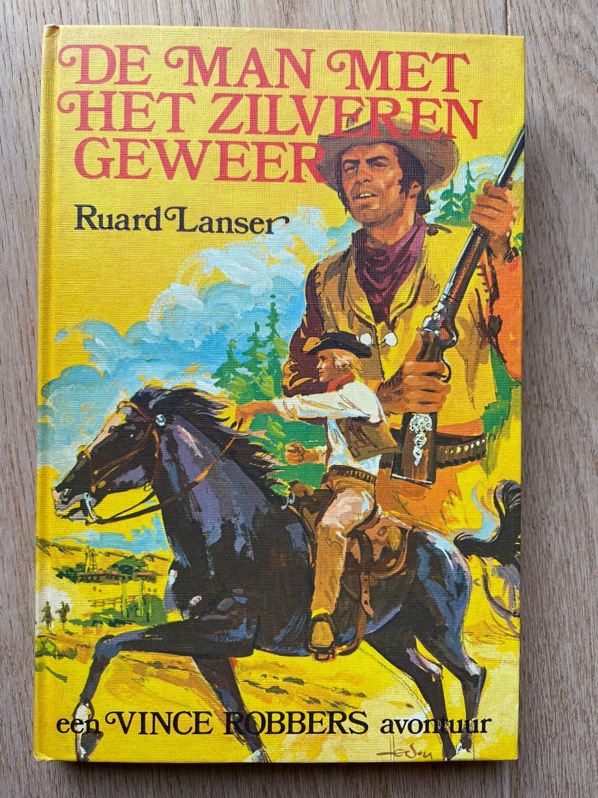 Ruard Lanser - De man met het zilveren geweer, Boeken, Ophalen of Verzenden, Gelezen