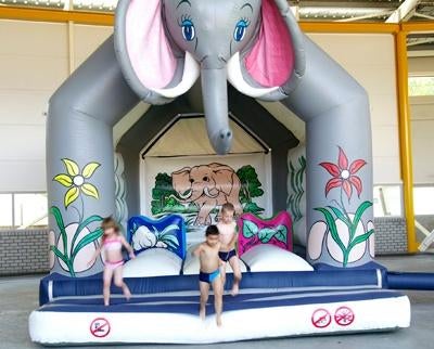 Olifant Springkussen v.a. €75,-, Ophalen, Zo goed als nieuw, Overige