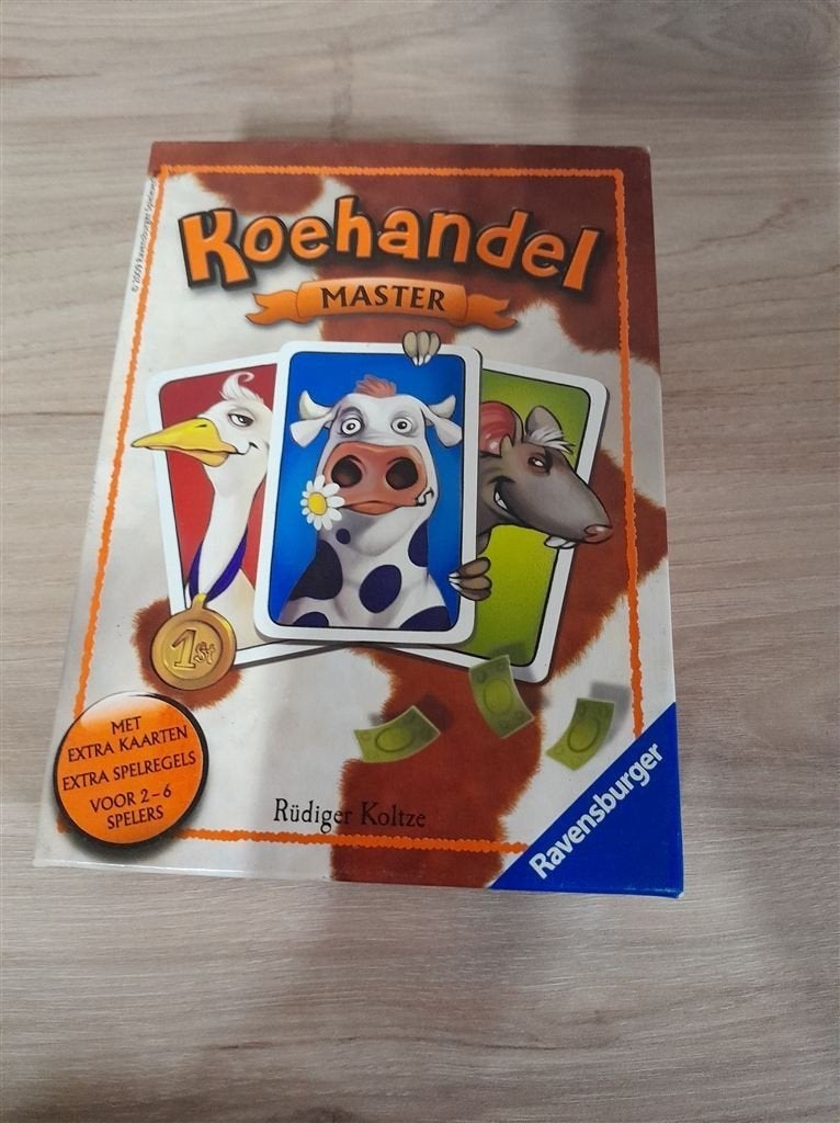Koehandel Master - kaartspel - s3902, Verzenden, Zo goed als nieuw