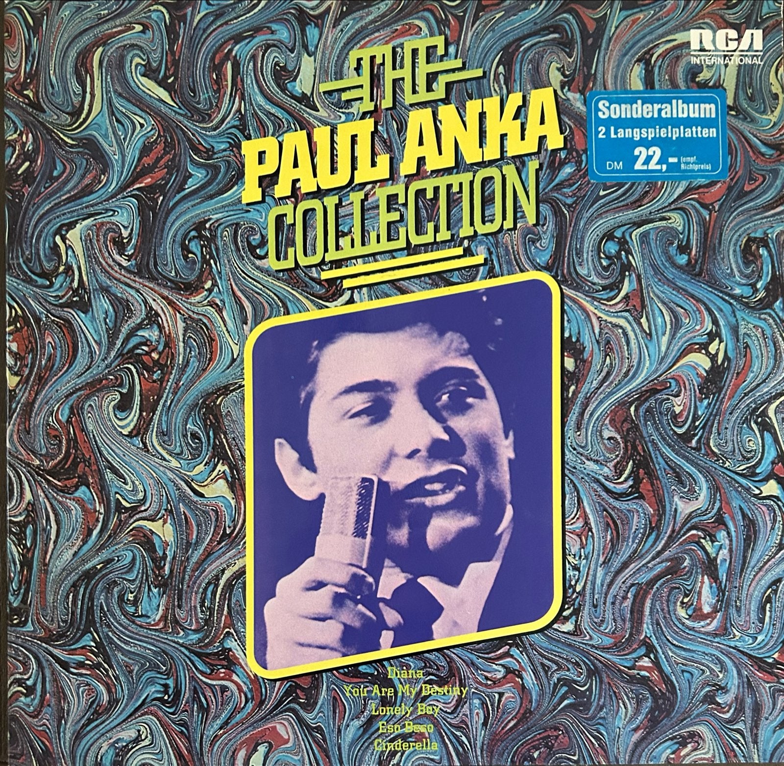 The Paul Anka Collection - Dubbel-LP, Cd's en Dvd's, Vinyl | Pop, Pop, Ophalen of Verzenden, Zo goed als nieuw, Gatefold hoes