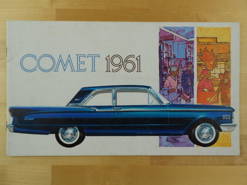 Mercury Brochure 1961 Comet Ford, Boeken, Gelezen, Ford, Ophalen of Verzenden, Ford