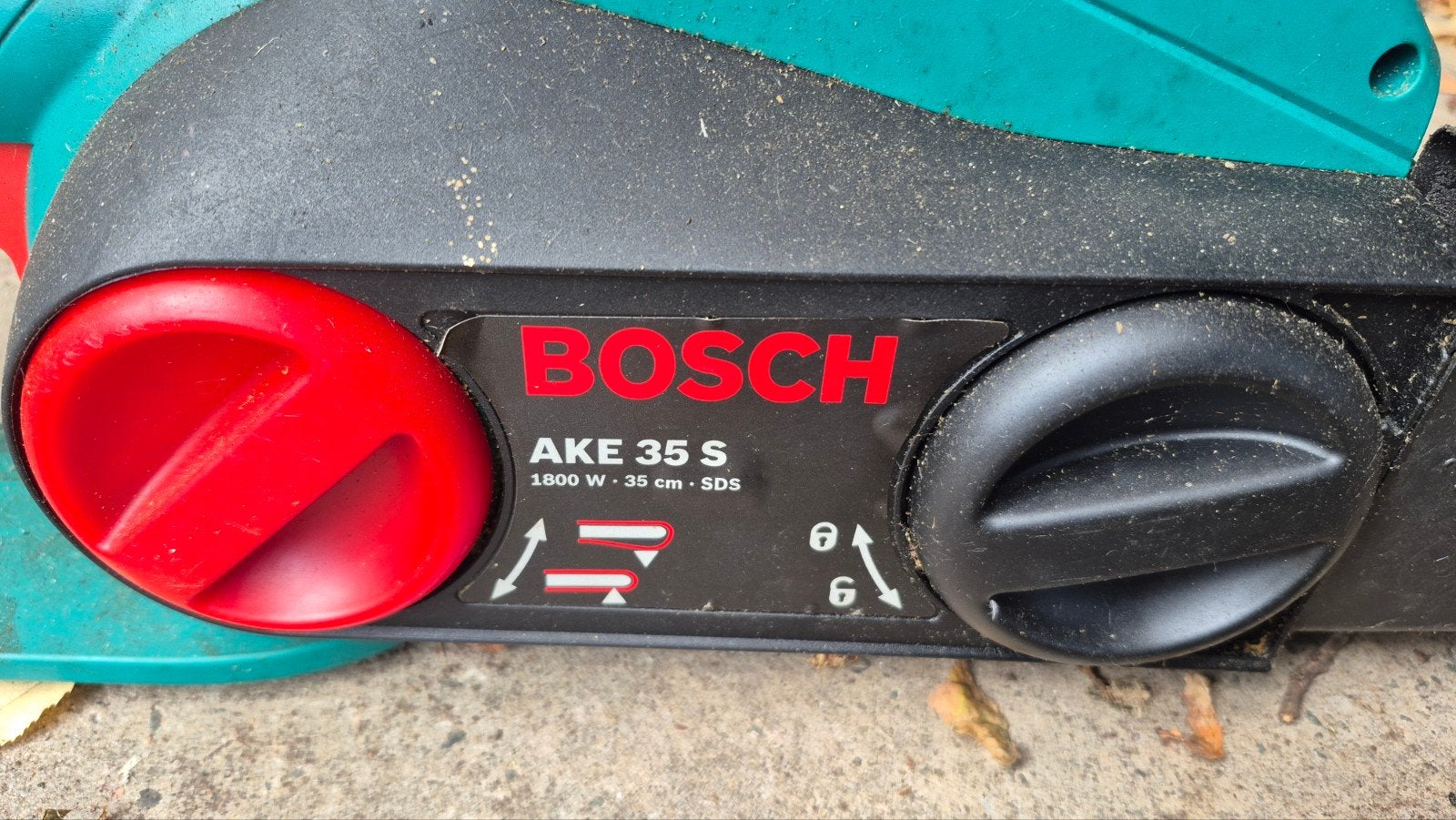 Bosch AKE 35 S elektrische kettingzaag - 1800W, Ophalen, Gebruikt, 70 mm of meer, Kettingzaag