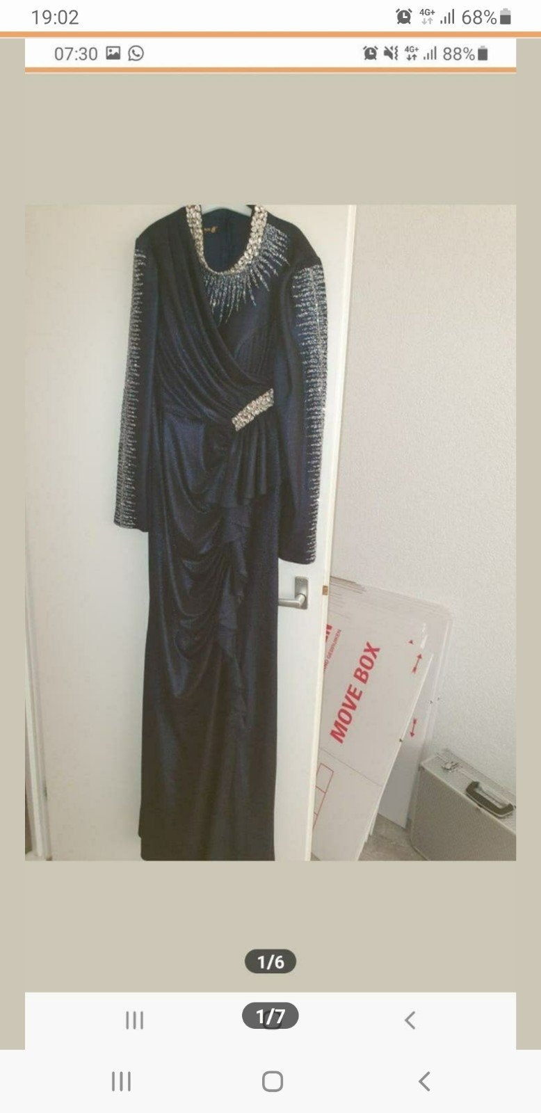 nieuw jurk, Kleding | Dames, Jurken, Ophalen, Blauw, Maat 46/48 (XL) of groter, Nieuw