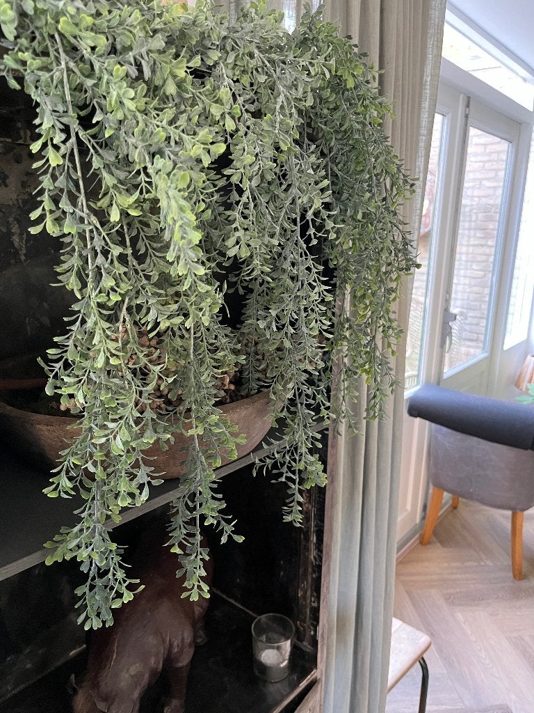 64 X Buxus Hangplant Kunstof 74 cm lang Nieuw, Ophalen, 74 cm, Kunstplant, Nieuw