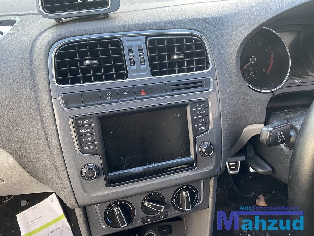 VW POLO 6C Radio 2013-2017, Auto-onderdelen, Elektronica en Kabels, Volkswagen, Gebruikt, Ophalen of Verzenden