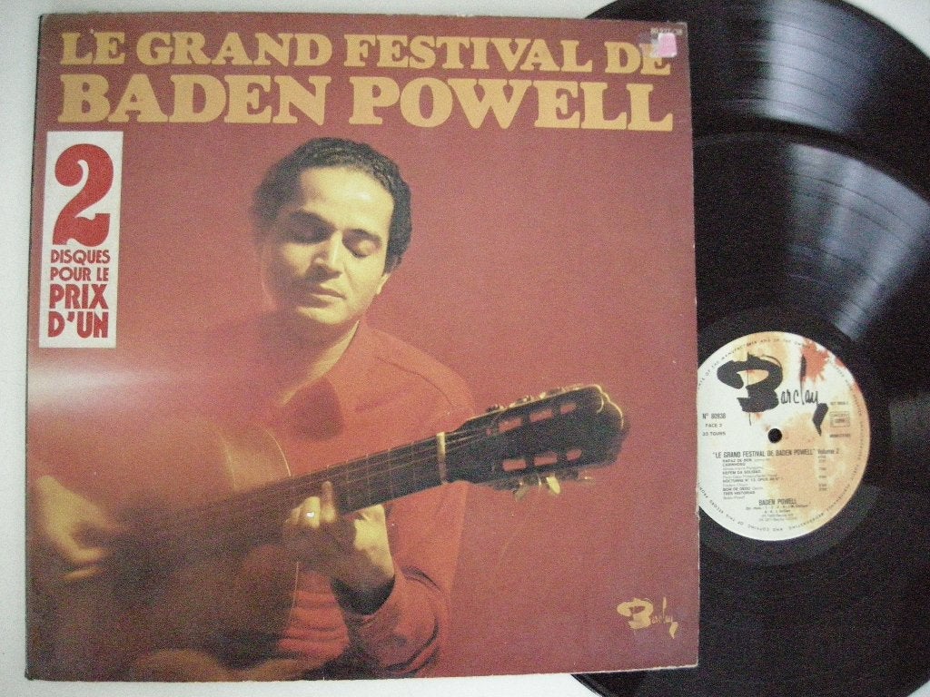 Baden Powell Le Grand Festival - 2LP vinyl zgan, Ophalen, Zo goed als nieuw, 12 inch, LP