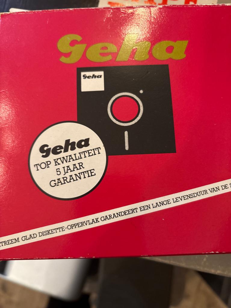 Geha Safety-Disk Floppy Disks - Nieuw in doos, Ophalen of Verzenden, Zo goed als nieuw