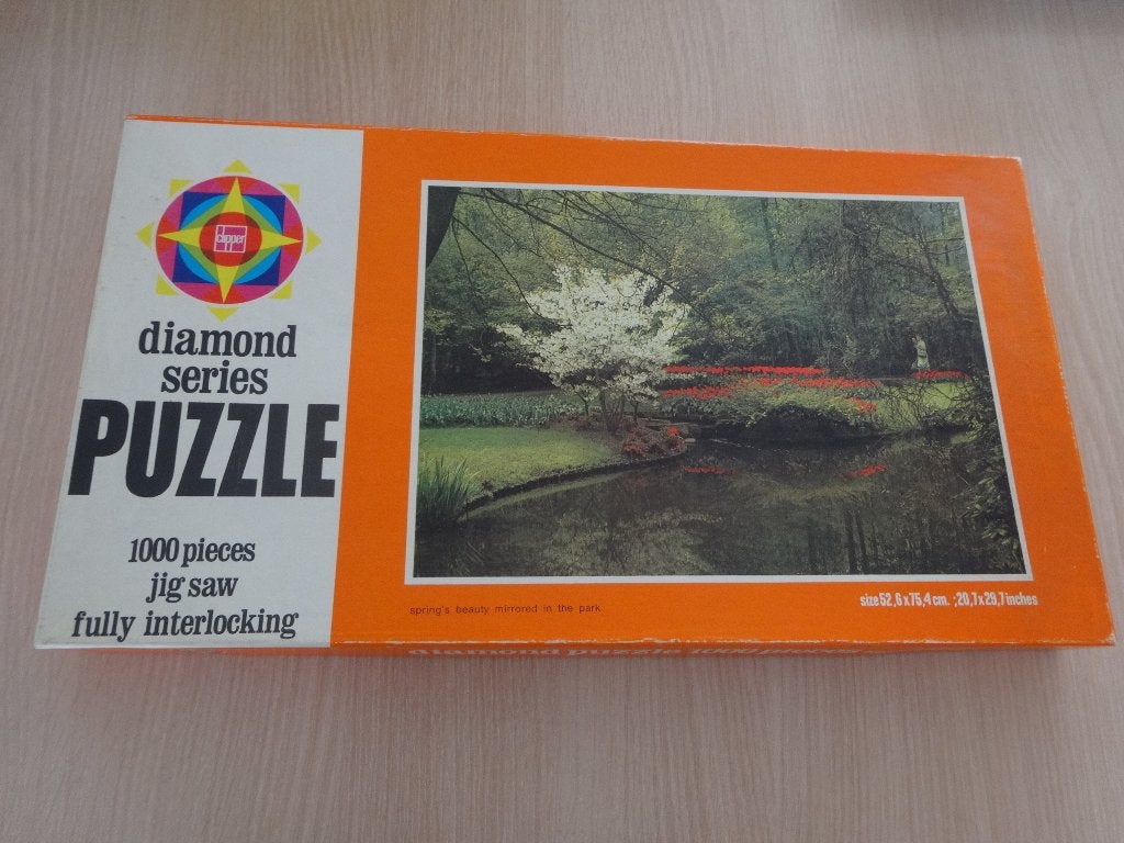 Diamond series puzzel 1000 stukjes, Ophalen of Verzenden, 500 t/m 1500 stukjes, Zo goed als nieuw, Legpuzzel