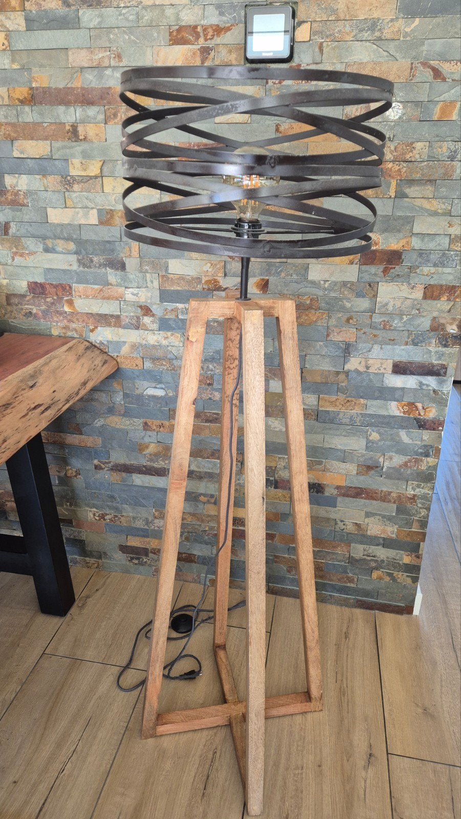 Staande lamp 133 cm hoog, Ophalen of Verzenden, 150 tot 200 cm