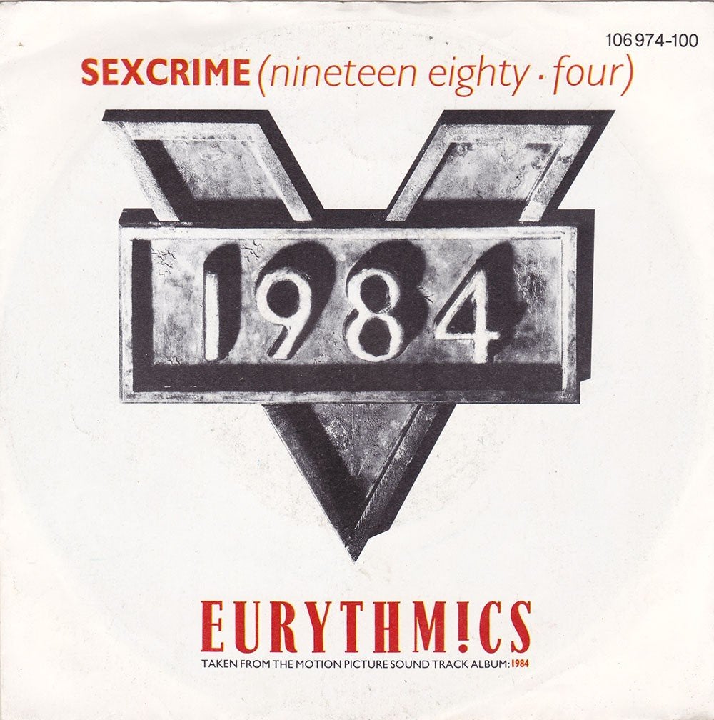 Eurythmics - Sexcrime 7", Ophalen of Verzenden, Zo goed als nieuw, 7 inch, Pop