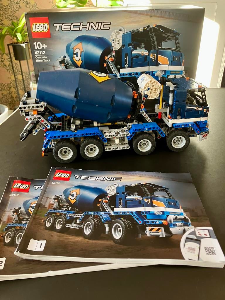 Lego Technic 42112 Betonmixer - Complete Set, Kinderen en Baby's, Speelgoed | Duplo en Lego, Zo goed als nieuw, Lego, Complete set