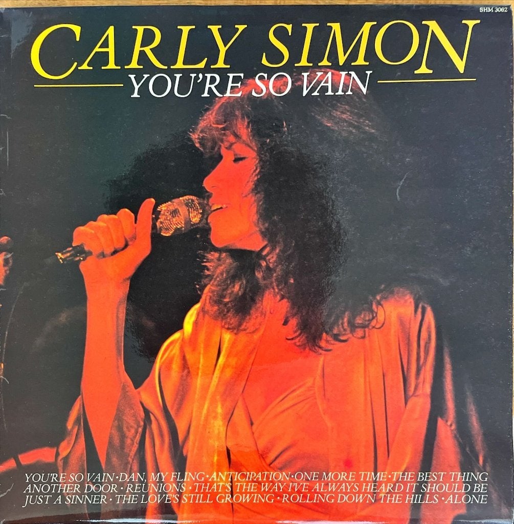 Carly Simon - You're so vain - Pickwick / UK, Gebruikt, Ophalen of Verzenden, 1970 - 1979, 12 inch
