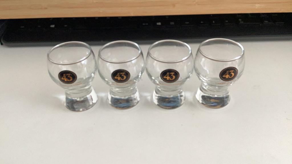 Licor 43 Cuarenta Y Tres Borrelglaasjes, Ophalen of Verzenden, Zo goed als nieuw, Gebruiksvoorwerp