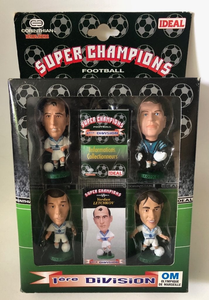 Super Champions Corinthian Headliners, Ophalen, Nieuw, Buitenlandse clubs, Beeldje of Poppetje