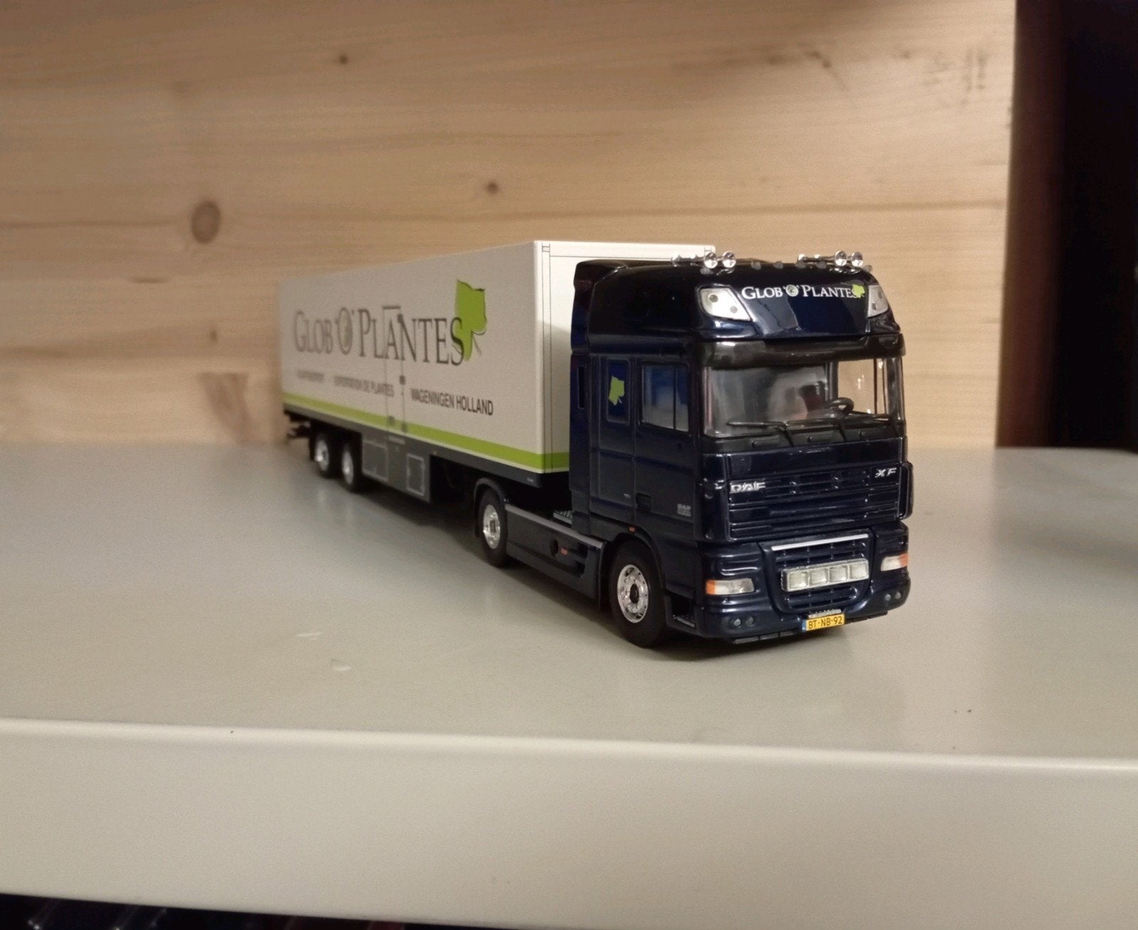 Daf XF Globo Plantes Tekno, Hobby en Vrije tijd, Modelauto's | 1:50, Ophalen of Verzenden, Nieuw, Bus of Vrachtwagen, Tekno