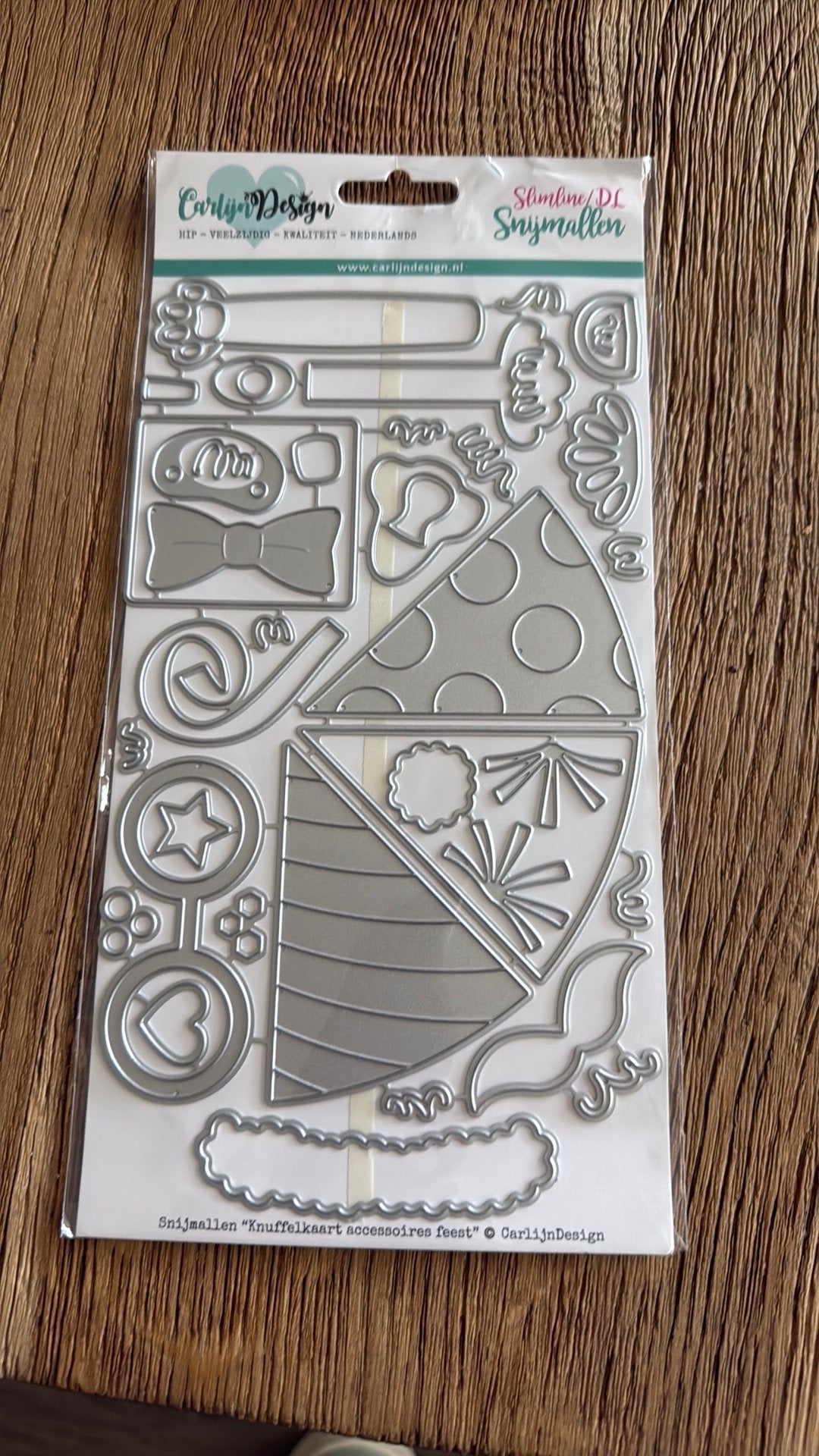 Carlijn design accessoires feest, Ophalen of Verzenden, Zo goed als nieuw, Overige thema's, Pons of Mal