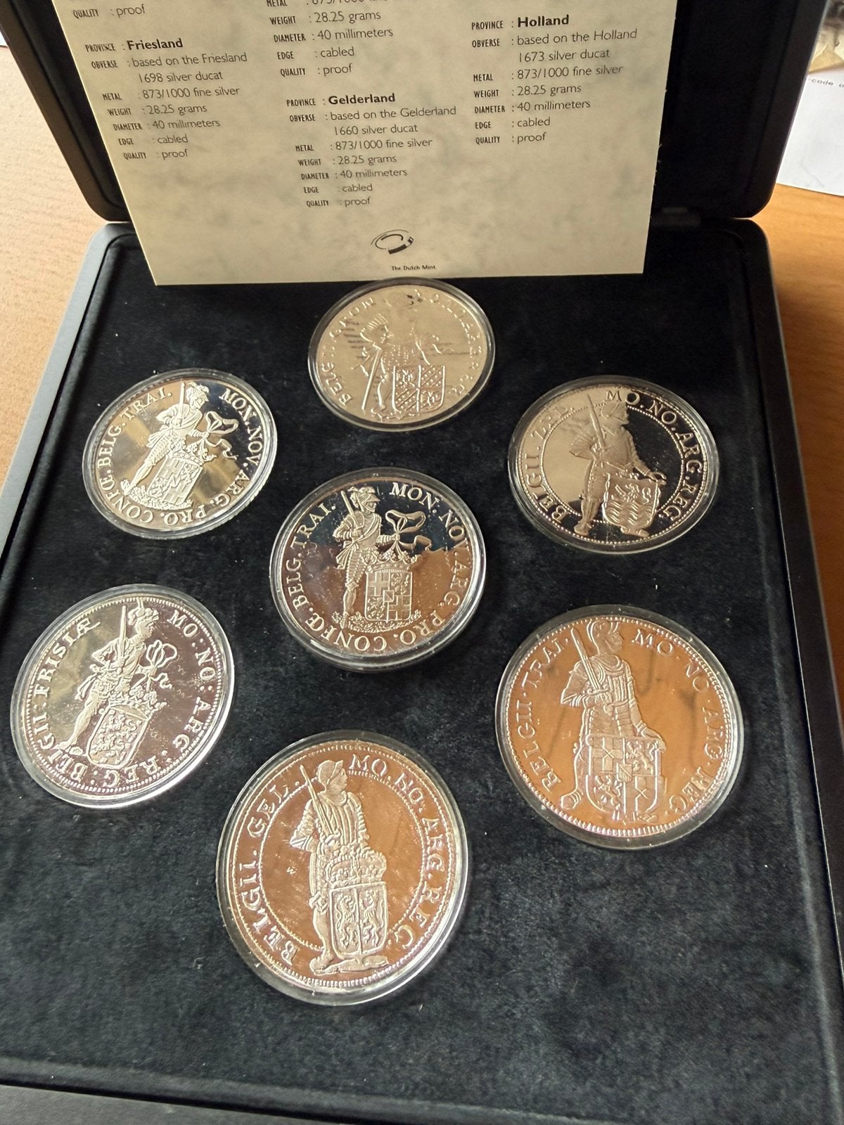 Dukaten set, Setje, Koningin Beatrix, Zilver, Overige waardes