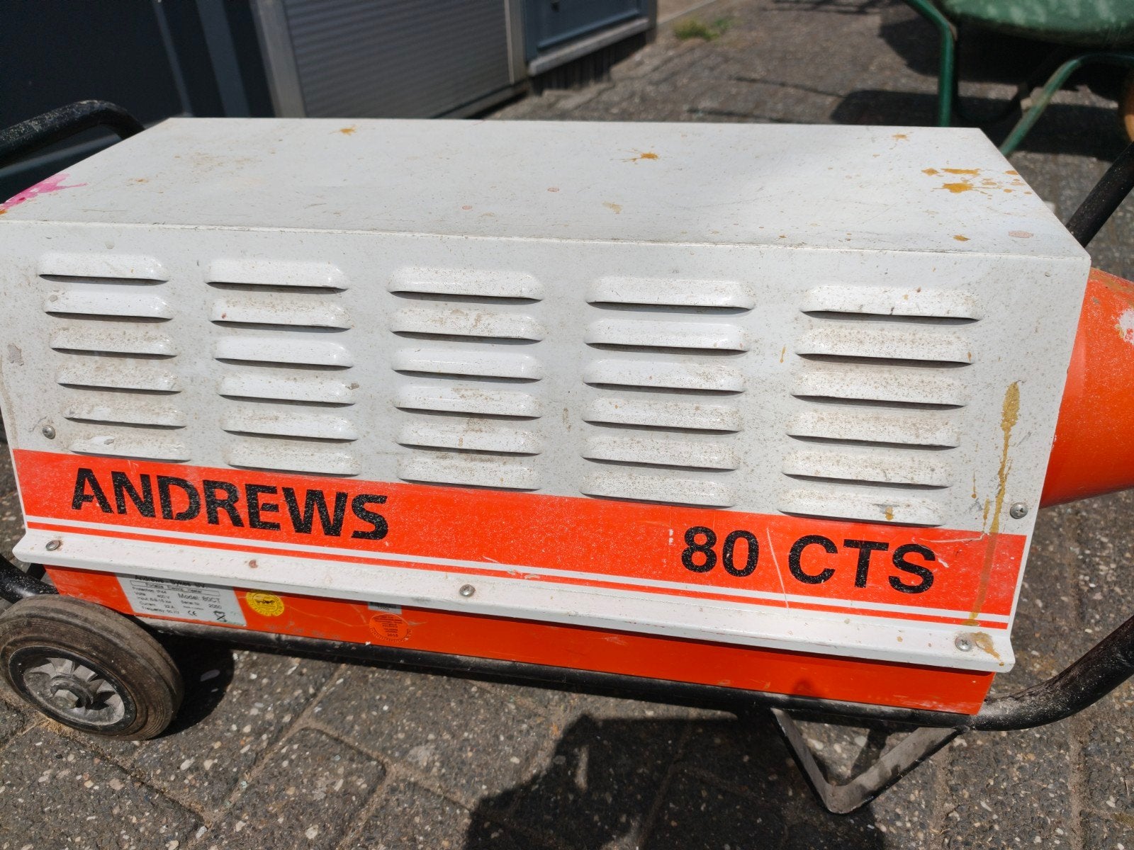 Andrews 80 CTS Industriële Kachel/Verwarming, Doe-het-zelf en Verbouw, Ophalen, 30 tot 80 cm, Gebruikt, Kachel