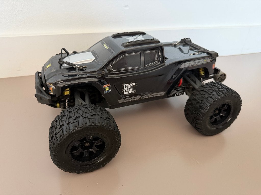 Rlaarlo Omni Terminator - Carbon, RTR, 3S, Hobby en Vrije tijd, Modelbouw | Radiografisch | Auto's, Gebruikt, Auto offroad, Schaal 1:10