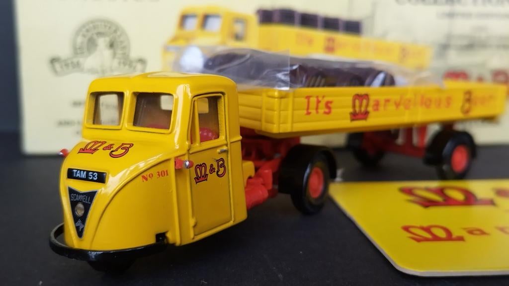 Scammel Scarab Mitchel Butler truck beer 1:50 Corgi Pol, Corgi Classics limited, Corgi@corgi.co.uk, Nieuw, Corgi