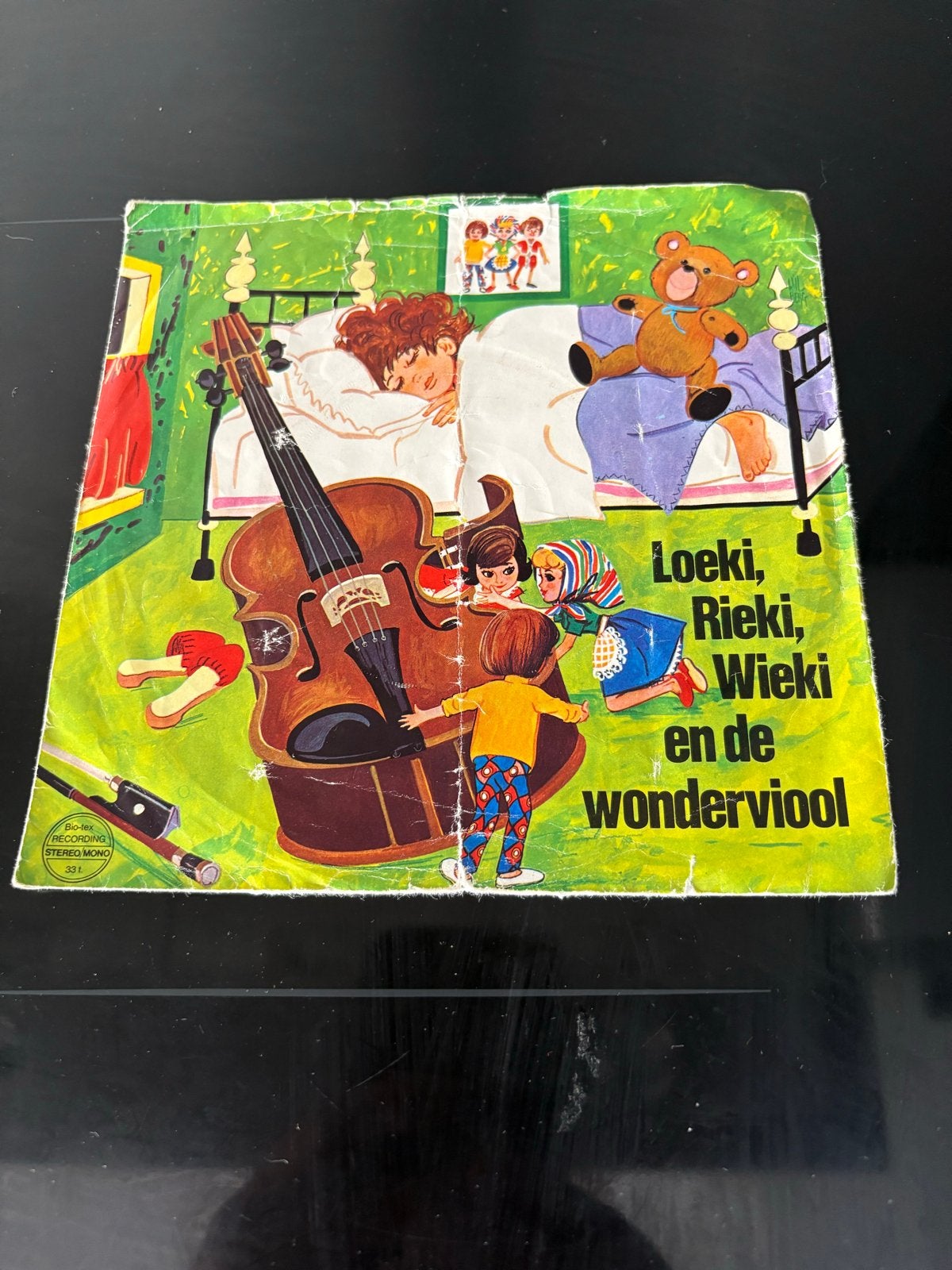 Loeki, Rieki, Wieki en de wonderviool - Bio-tex EP, Gebruikt, Originele persing, Ophalen of Verzenden, EP