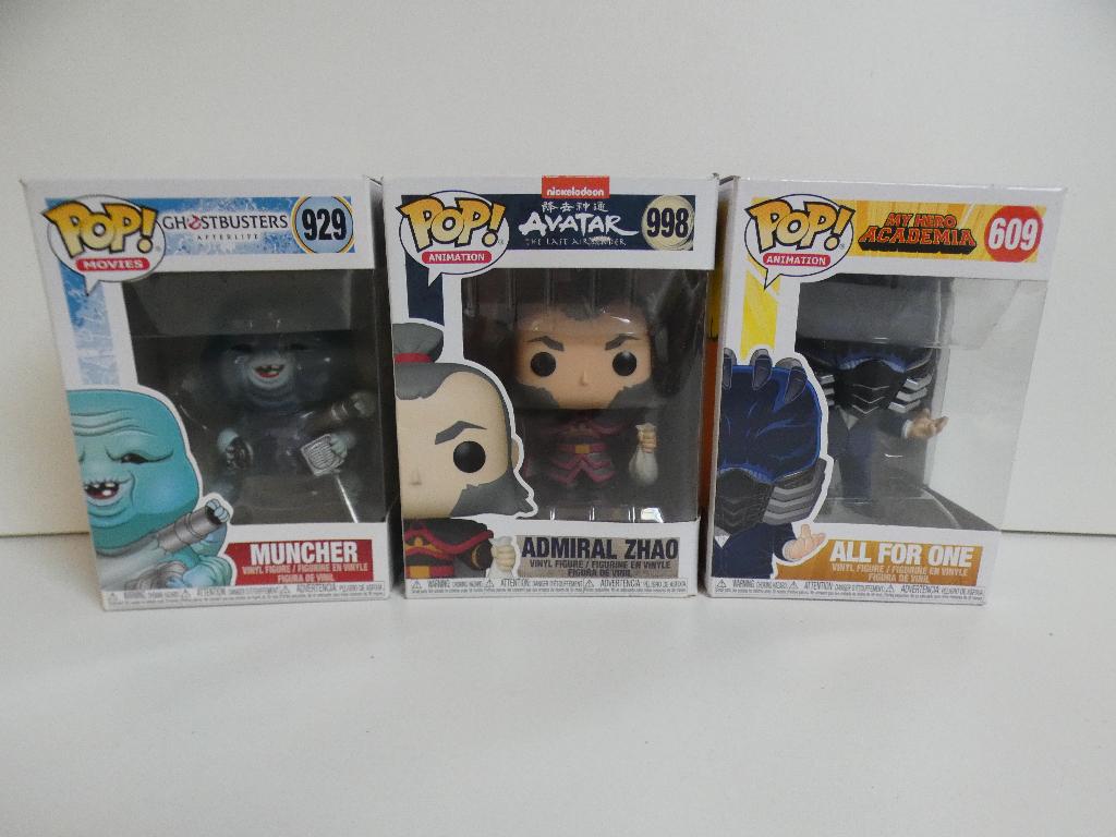 Te koop drie poppen van Pop Animation, Verzamelen, Poppen, Ophalen of Verzenden, Zo goed als nieuw, Overige typen