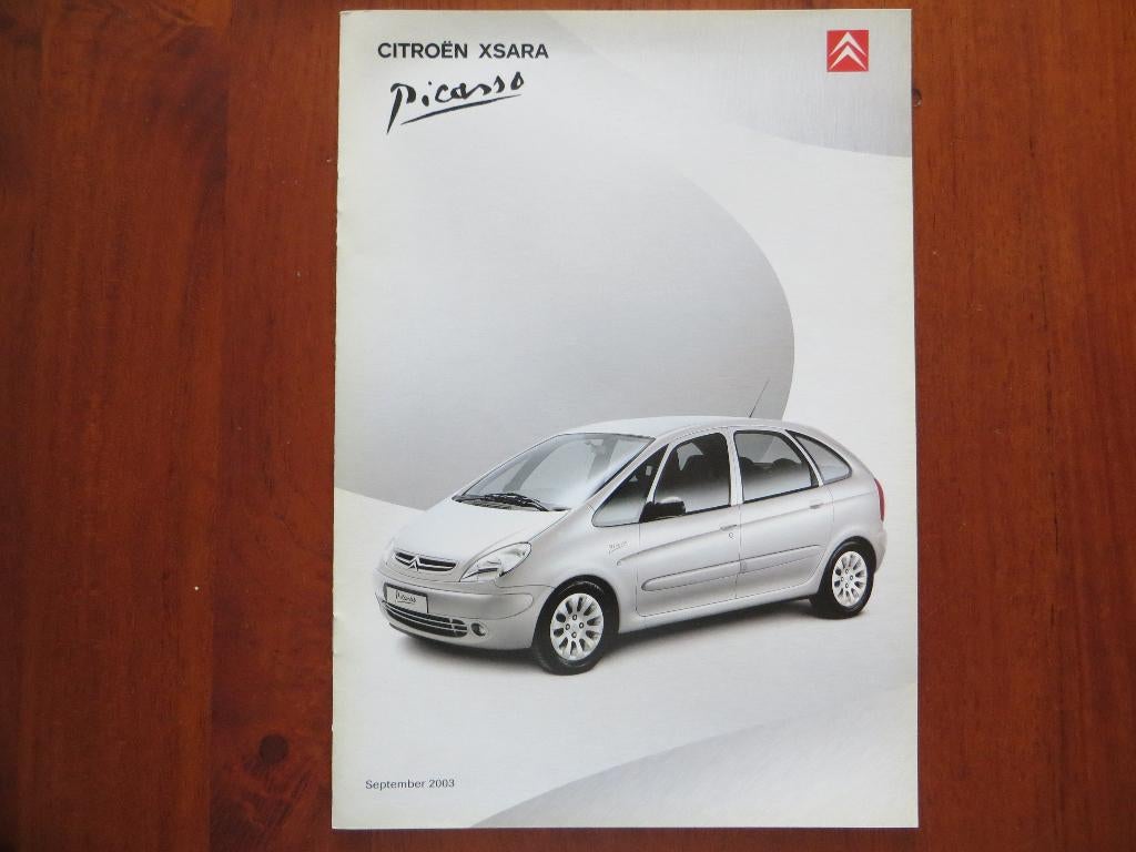 Citroën Xsara Picasso (sept. 2003) met bijlage, Ophalen of Verzenden, Nieuw, Citroën