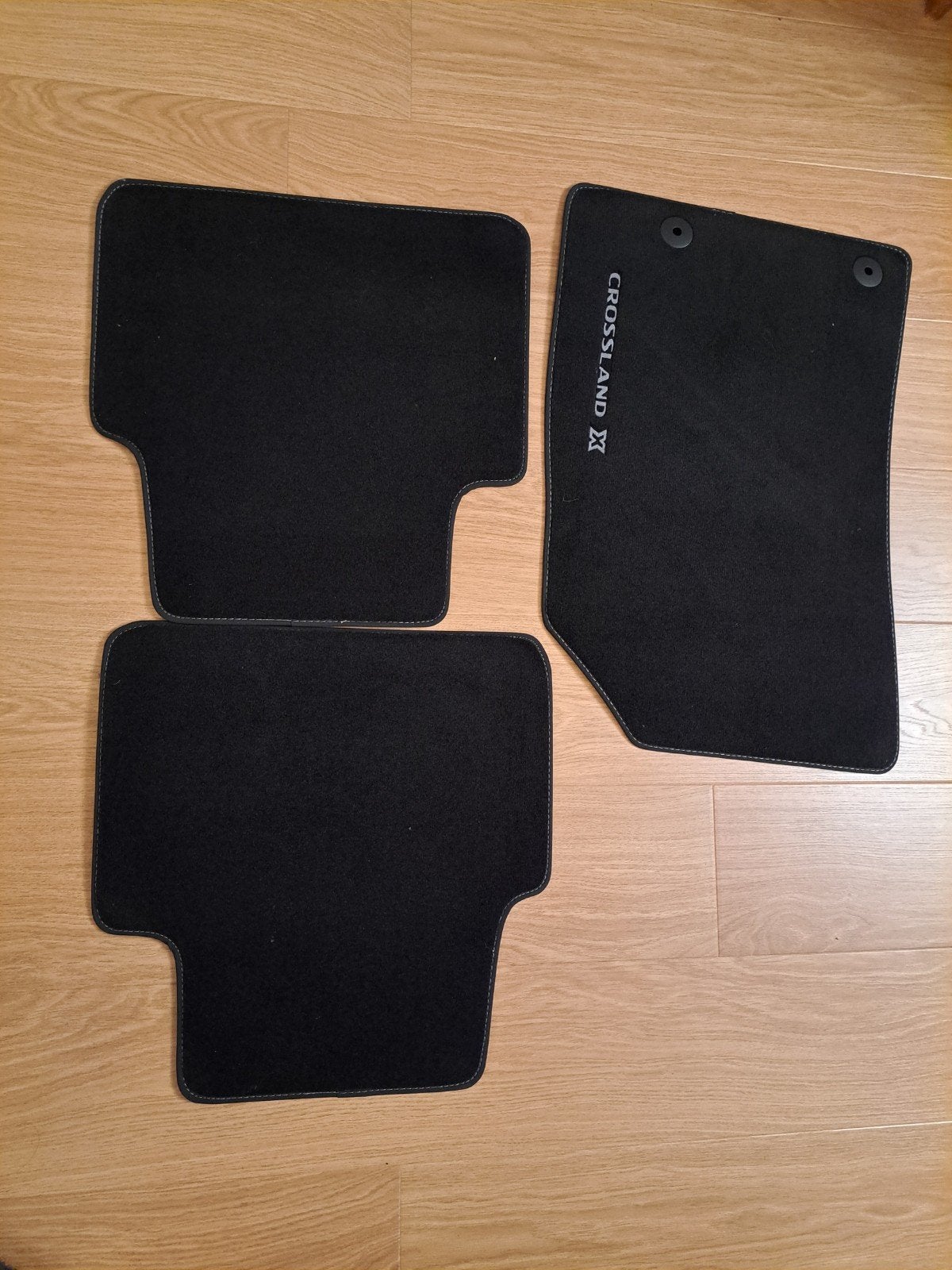 Opel Crossland automatten set (3 stuks) - Nieuw, Ophalen of Verzenden, Nieuw