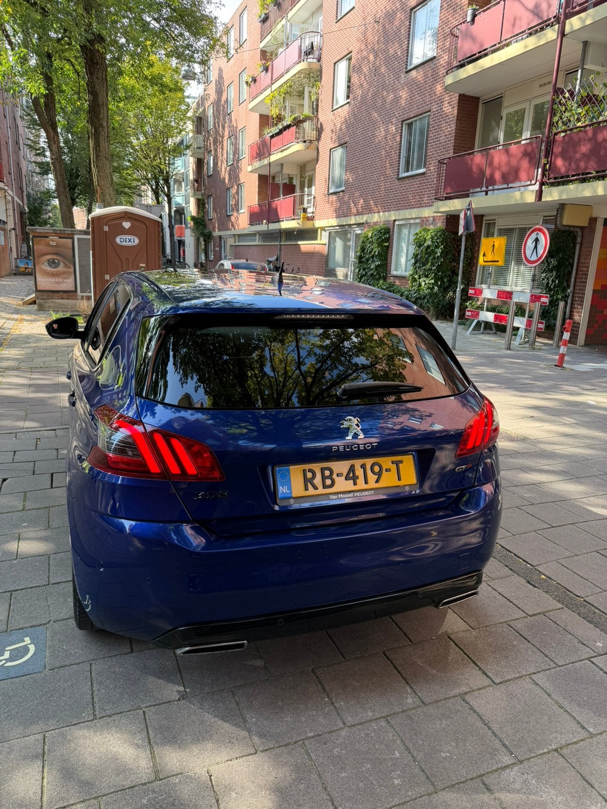 Foto 6 van Peugeot 308 2.0 Bluehdi 180pk 2017 Blauw