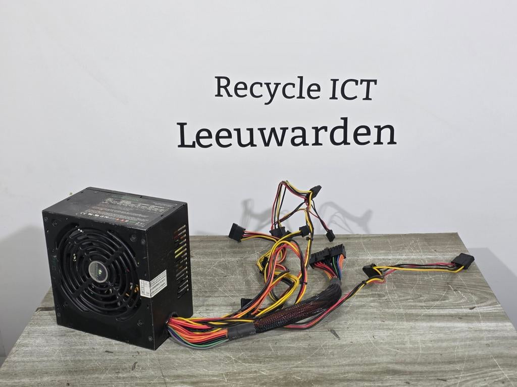 Raptoxx 500w max voeding psu power supply rt-500psp, Ophalen of Verzenden, Gebruikt