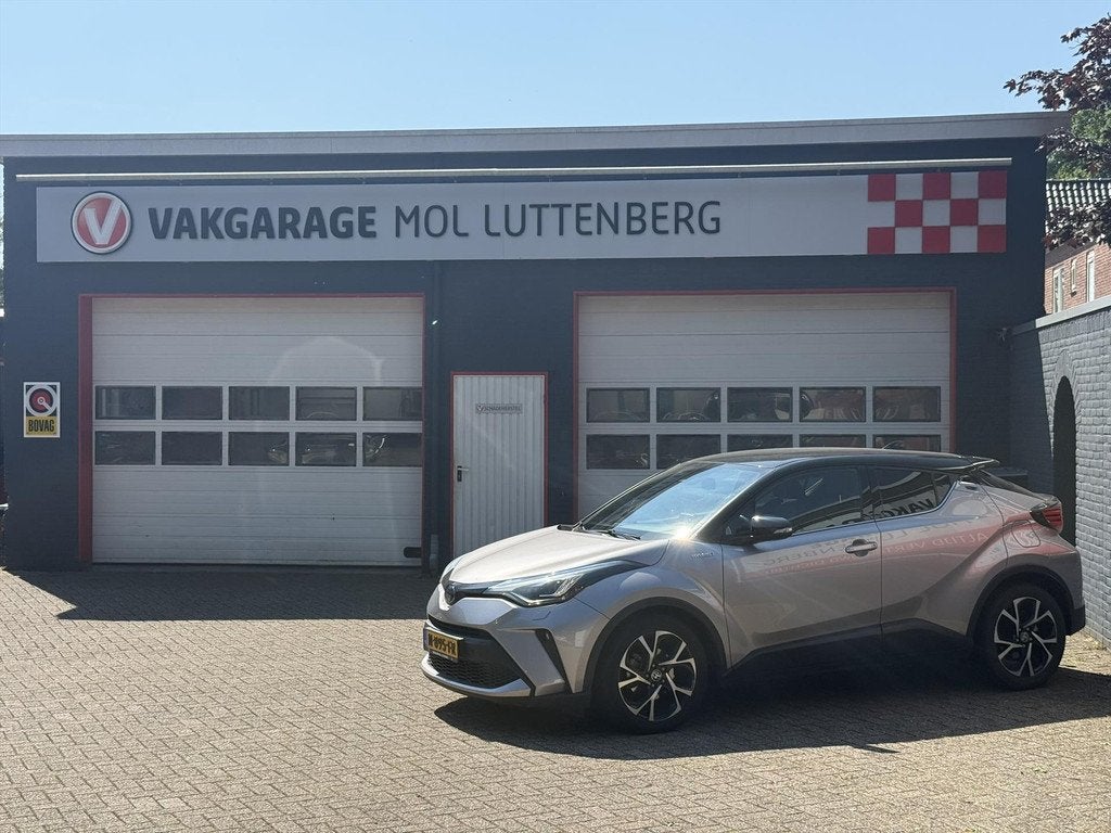 TOYOTA C-Hr 1.8 Hybrid 122pk CVT Bi-Tone, TREKHAAK, STOELVER, Auto's, Toyota, Stof, 4 cilinders, 98 pk, Hybride Elektrisch/Benzine