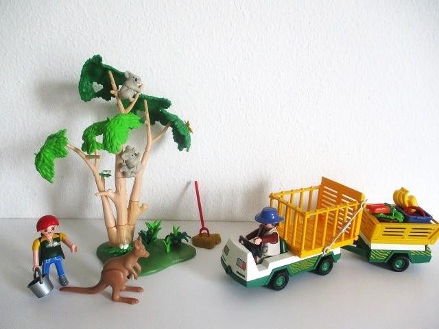 playmobil set 4854 + dierentranssport 3242 lees beschrijving, Kinderen en Baby's, Speelgoed | Playmobil, Ophalen of Verzenden