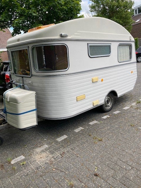 Constructam condor 4 bouwjaar 1974, Caravans en Kamperen, Caravans, Overige merken, Standaardzit, Omvormbare zithoek, Tot en met 3