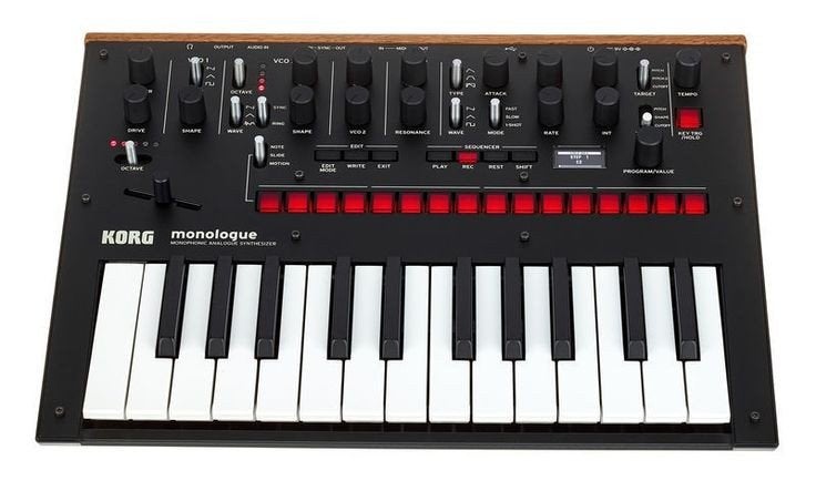 Korg Monologue Synthesizer - Analoge Monosynth, Muziek en Instrumenten, Synthesizers, Ophalen, Korg, Overige aantallen, Zo goed als nieuw