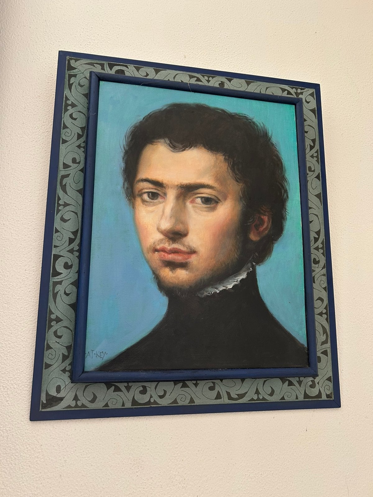 Schilderij Spanjaard, Ophalen
