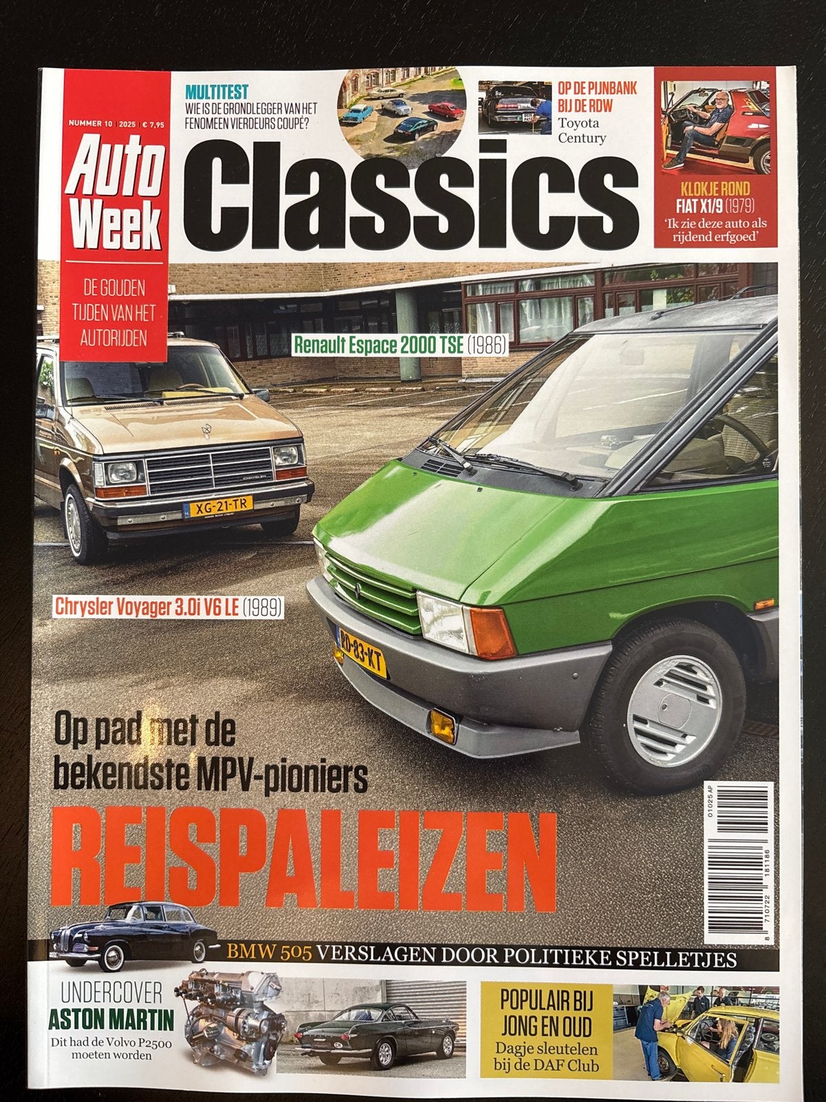 AutoWeek Classics - Nummer 10 / 2025 - MPV-pioniers, Ophalen of Verzenden, Nieuw, Overige typen